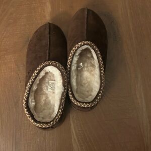 UGG Brown Tasmin Slippers Size 6